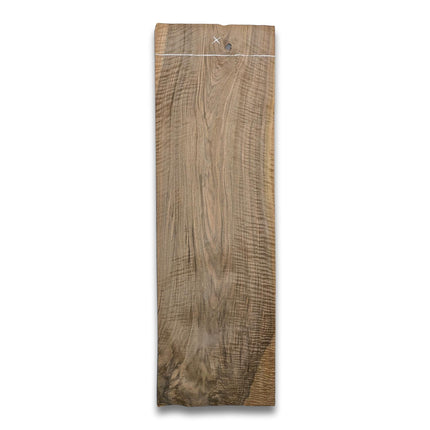 Placage de noyer (ondé) | 135x46 cm