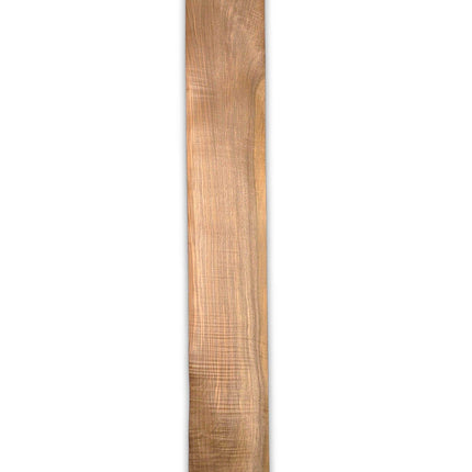 Onbehandeld walnoot fineervel van 160 x 23 cm uit de categorie bouwmaterialen, perfect voor renovatie en decoratie.