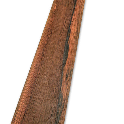 Los vel Palissander fineer met natuurlijke kleurvariaties en donkere houttekening, geschikt voor marqueterie of renovatieprojecten.
